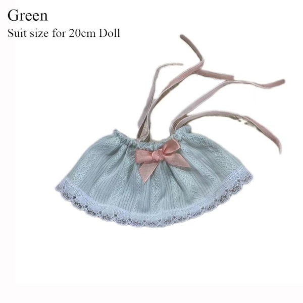 Dockkläder Plysch dockkläder GRÖN 20CM 20CM grön green 20cm-20cm