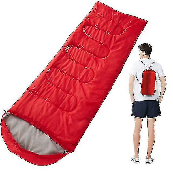 Soverompose Ultralett Camping Vanntett Sovepose Tykk Vinter Varm Sovepose Voksen