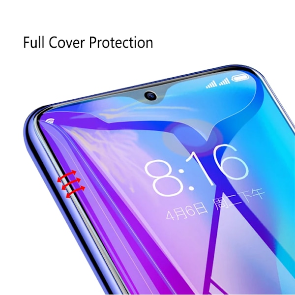 4 stk. Hydrogel Film til Realme10 5G 6,6 tommer Fuld Lim Cover Gel Skærmbeskytter Ikke Hærdet Glas