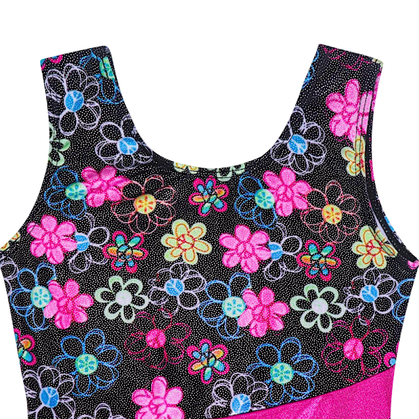 Gymnastik för flickor Leotards Toddler Unitard Biketardkläder Söt barn Tumlande Danskläder Ärmlös träning Danskläder 746-4 150cm