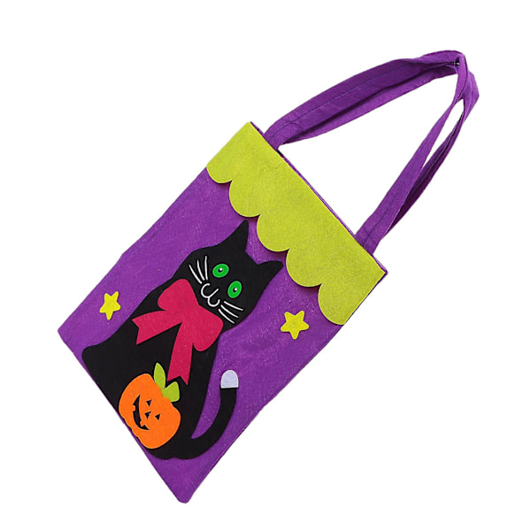 Halloween kangaskassi Non-woven kangaskassi Kummitusfestivaali Baarijuhlat Rekvisiitta-Oranssi Lepakko Oranssi Lepakko