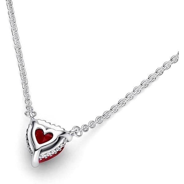 1 Pandora Timeless Red Heart Necklace