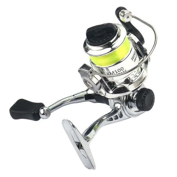 SQBB Mini Bärbar Metal Spinning Wheel Litet Casting Wheel Small Rocker Fishing Reel Fishing Wheel