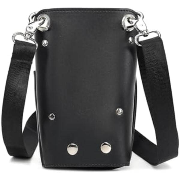 Saxväska, konstläder Salong Barber Frisör Frisör Saxfodral Holster Frisörverktyg Väska med Midja