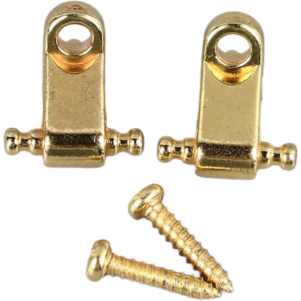 Guitar String Retainer, Tree Standard Roller String Guides Metal Elektrisk Gitarr String Guide Retainer Byte (Guld) Guld