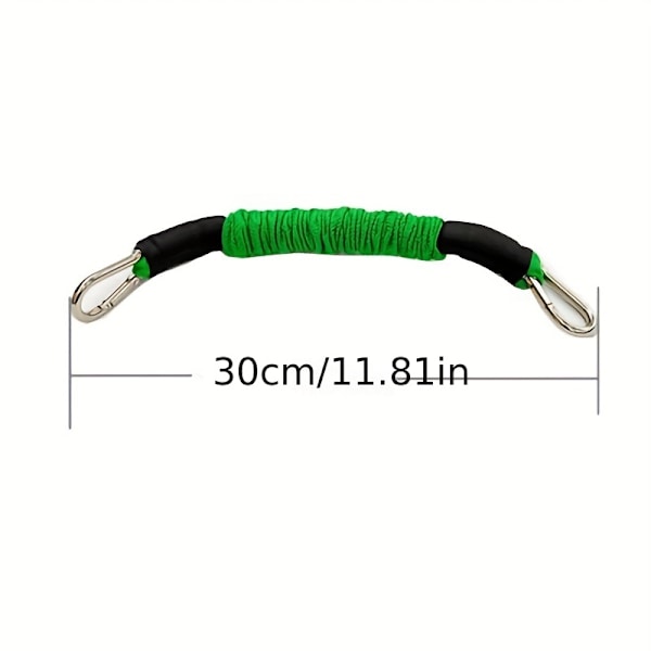 Benmuskelträningsband, studsende spenningsrep for Taekwondo-spark, sprettbånd Black (36.29 KG)
