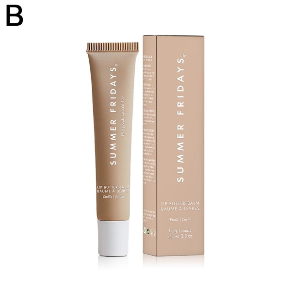 Summer Fridays Lip Butter Balm (1/2/3 stk) Ny med forseglet eske Beige 1pcs