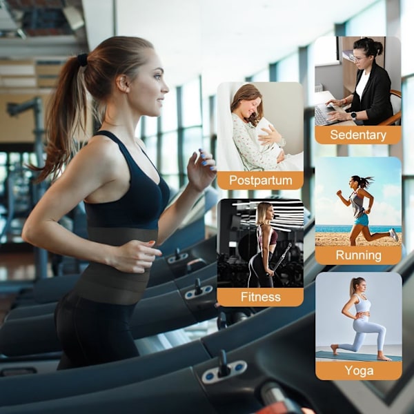 Midjetræner, Sauna Svedbælte til Mavekontrol, Fitness Former til Mænd & Kvinder