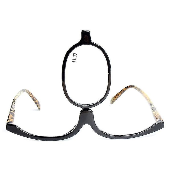 Sminkglasögon Läsglasögon Eye Make Roterbara kosmetiska glasögon för kvinnor