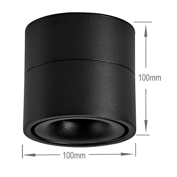 5w LED-takspotlight, justerbar lampkroppsvinkel, lampspotlight, takspotlight