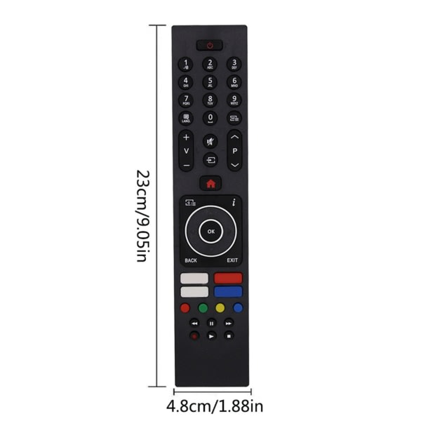 Ny RC43137P Ersättningsfjärrkontroll passar Finlux Celcus Smart TV 32-EB-HD 32-FHD-5120 40-EB-FHD 43-EB-FHD 43-FUD-8020