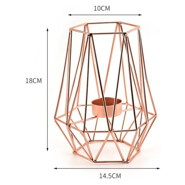 CQBB Metallljusstakar Geometriska ljusstakar Ljuslykta