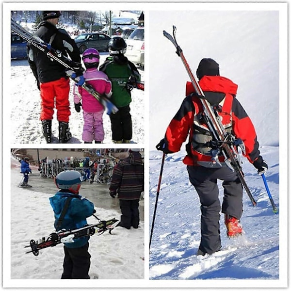 Skimate Skibånd, Skibærrem, Skisele, Skirem - Perfekt red