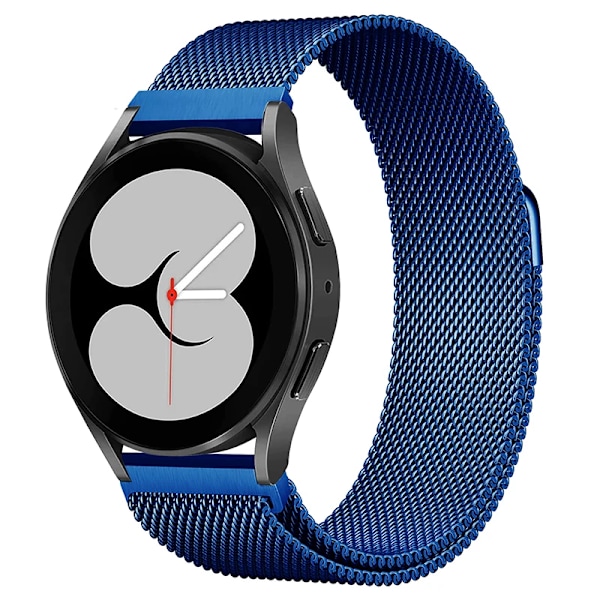 Milanese Loop för Samsung Galaxy Watch 4/5/Pro/4 Classic/Active 2/Gear S3 - 20mm 22mm armband för Huawei GT 3-2-2e-Pro band 04 blå 20mm Watchband