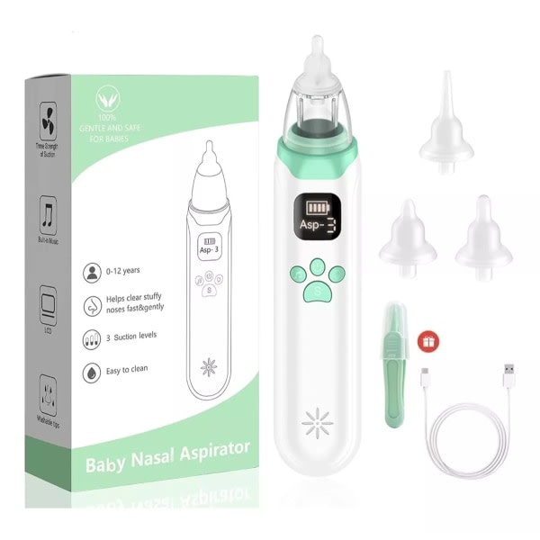 CQBB Muto Electric Safe Baby Nasal Aspirator Cleaner