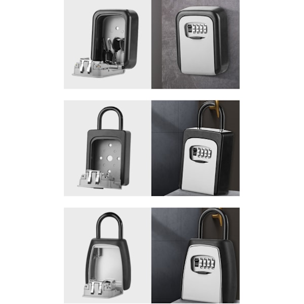 Lösenordsnyckelbox, Bluetooth Smart Electronic Card Key Storage Box (PL-BM2 (lösenordsupplåsning))