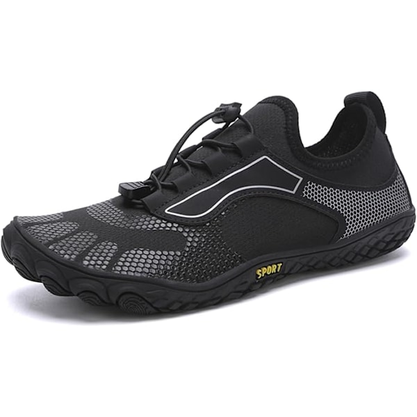 Unisex trail löparskor herr dam vandringsskor barfotaskor löparskor stickade sneakers träningsskor Fivefinger tåskor 45cm