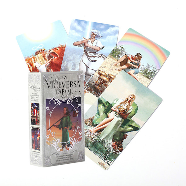 78st Vice Versa Tarot Kit Tarotkort Oracle Deck Familie Fest Multicolor Multicolor one size