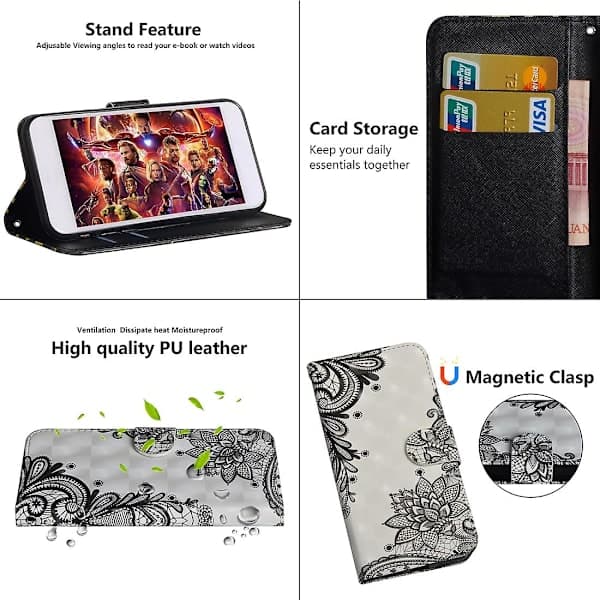 Til iPhone 12 mini TPU + PU Læderetui—max