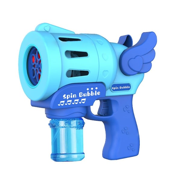 SQBB Ny söt bubbla maskingevär tvållåsare utomhus barnleksak för barn Blue none