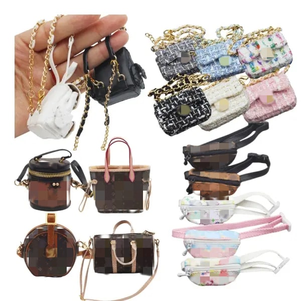 /NC/Labubu Tøj Luksus 17cm Designer Mærke Dukketilbehør Kostume Dukketøj Glasses random 1