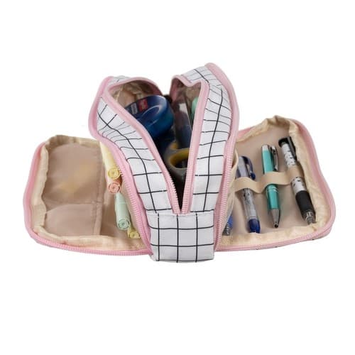 Pennal / Penalhus - Etui for penner Hvit Hvit_max Vit