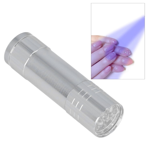 UV-limhärdande lampa 395 till 405nm Mini Liten Bärbar UV-härdande ficklampa för DIY-smycken Manikyr