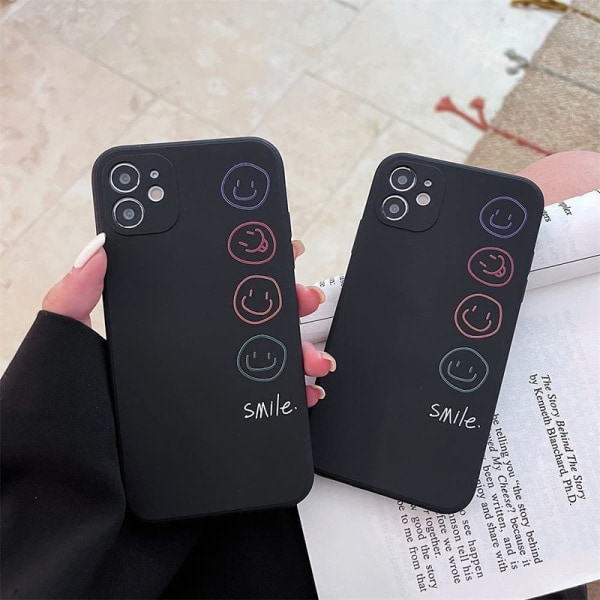 Phone case Kompatibel med iPhone, Cover Smiley Face