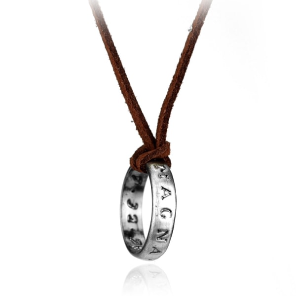 Icke-mainstream Dragon legering Ring hänge halsband Ring halsband