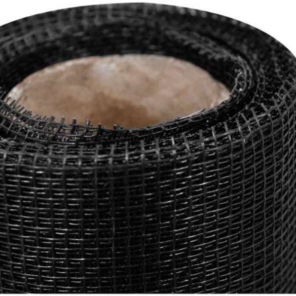 Mesh 100x1000 cm Sort #