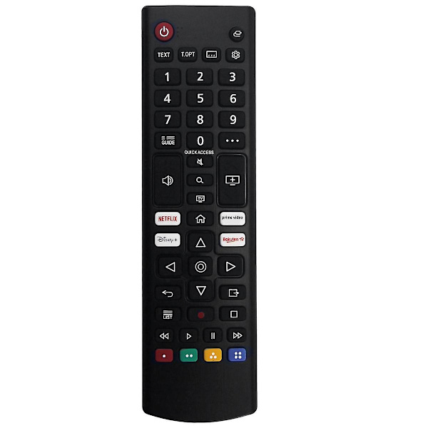 AKB76037605 Ersättningsfjärrkontroll för LG Smart LED LCD TV 32LM577BPUA 50UP7000PUA 60UP7670PUB 32LM577BZUA [DB] svart black