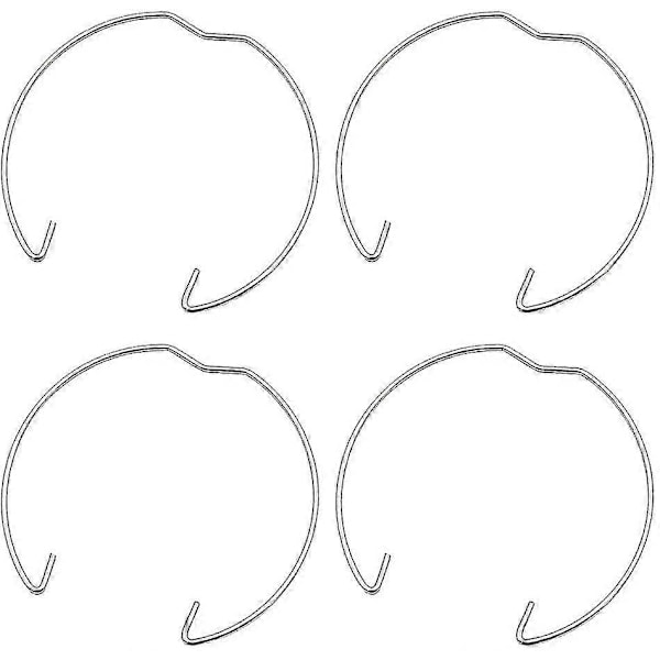 4 stk. Holdfjedre, Klemmer & LED-lampeholdere (FMY) Hjerteformet version Heart-shaped version MR11