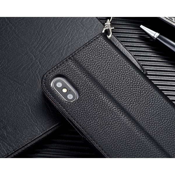 SQBB iPhone 12 Pro Max läderfodral med stativfunktion