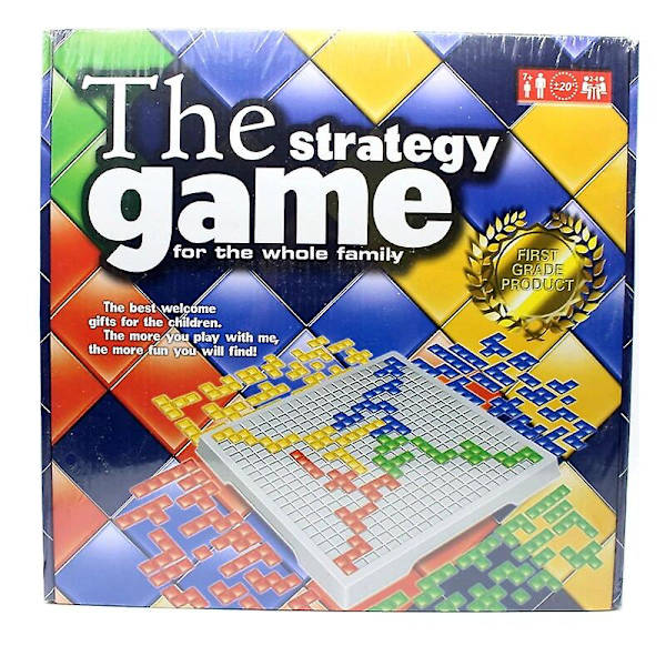 Strategispil Blokus Brætspil Pædagogisk Toyssquares-spil Let at spille for børn Serie indendørs spil [DB] 2 spillere 2 players