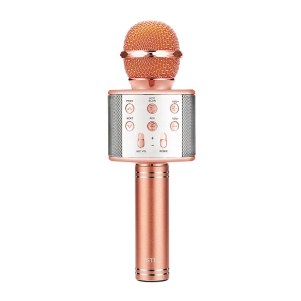 SQBB iKaraoke bluetooth mikrofon rosa