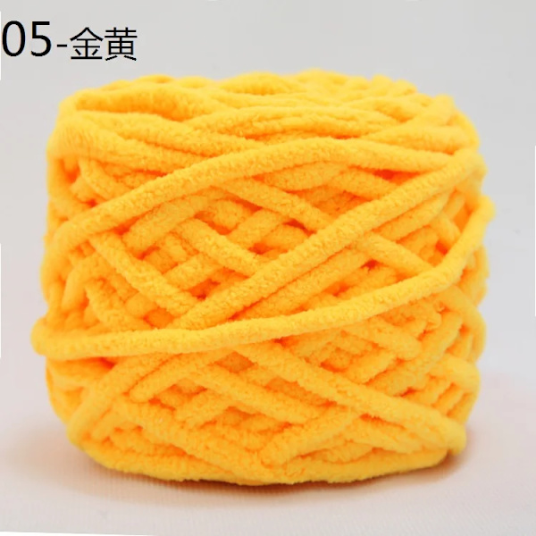 100g Chenille Scarf Tråd för stickning Gör-det-själv-material Färgglatt handstickat garn för handstickning Virkat tjockt ullgarn ull 05
