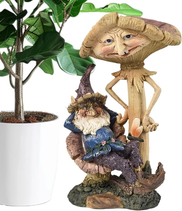 Hagegnompynt, Fantasifulle Soppstatuer for Utemiljø B