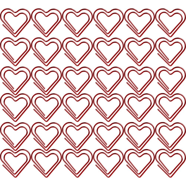 Kärlek hjärtformade gem Notera fotoskylt Klipp bokmärke SQBB