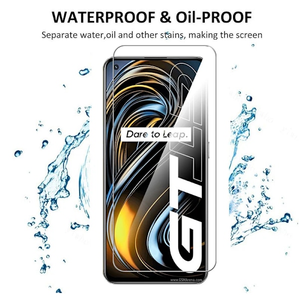 8-in-1 Tempered Glass Realme GT NEO 3 Kameransuojakalvo