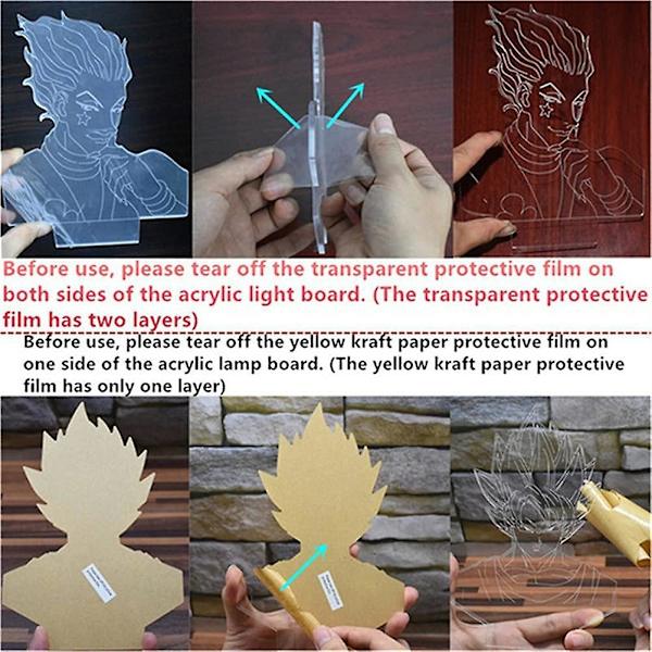 Usb Anime Manga Neferpitou Figur 3d Led-lampe Soveværelse Dekoration Sengelampe Bedst Til Børn/Venner Gaver Lava Base Neferpitou