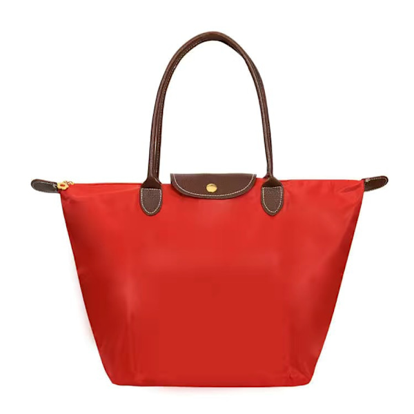 Uudet Longchamp Le Pliage -laukut naisille Suuri Punainen Iso punainen Big red M