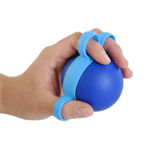 Finger Grip Ball Styrke Genoptræning Fem Fingre Massage Style 1 Style 1