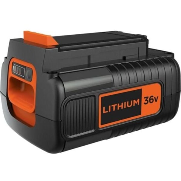 36V 2Ah Litiumakku, Yhteensopiva Kaikkien 36V BLACK+DECKER Työkalujen Kanssa, Ei Muistiefektiä, Alhainen Itsepurkautuminen, Käytännöllinen, Kompakti ja Monipuolinen