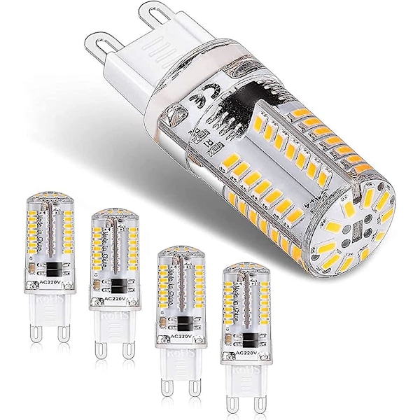 G9 LED-lampa, 3w LED-lampa motsvarande 30w halogenljus, 300lm varm [DB]