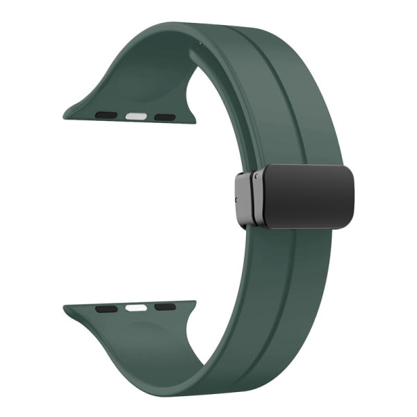 Silikon Armband Magnetisk rem med Apple Watch-remmar för Apple Watch Uitra