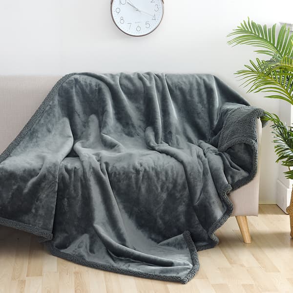 Vanntett Teppe, Kjærlighetsteppe For Par, Vanntett Splash Grå 71*100cm_max