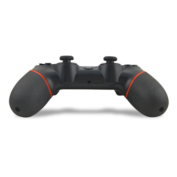 CQBB PS4 Controller Trådlös Controller Gamepad med Dual Vibration och 3,5 mm Jack-svart röd