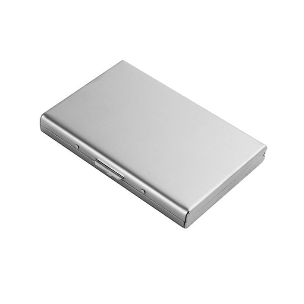 Kreditkortshållare i aluminium Modeväska Push- case med cover för kort Id Smart Fashion Mini Id- case för företag