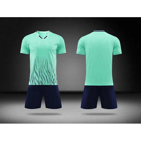 Fotbollströjeset: sportträningsdräkt, pojkar fotbollströja uniform, anpassad vuxendräkt, nummer, namn, logotyp, sponsor Röd XS Red XS