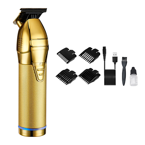 Husholdnings USB-opladning Strong Power Elektrisk Hårtrimmer guld gold